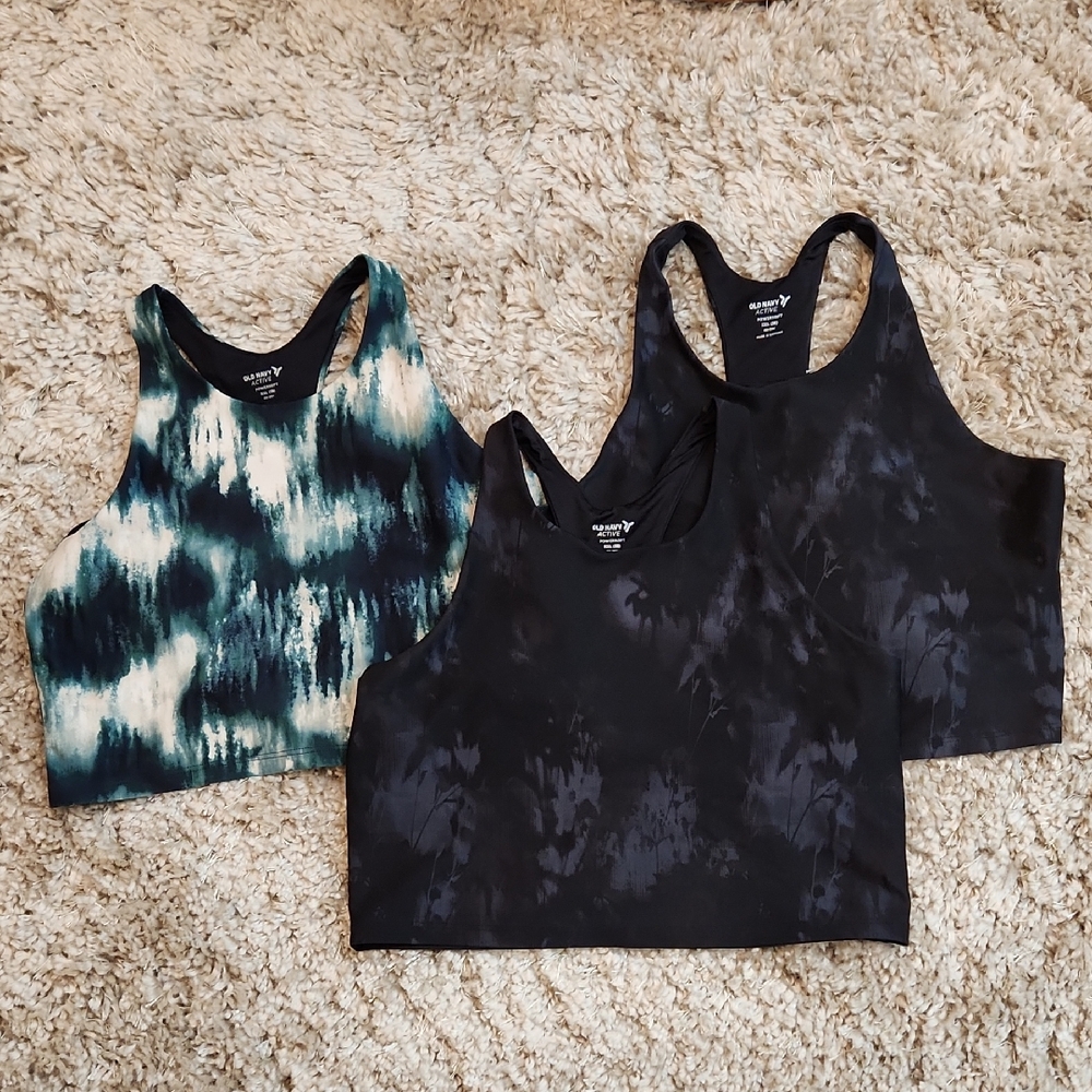 Old Navy Active Powersoft Go-dry Sports Bra Set - Girls XXL
